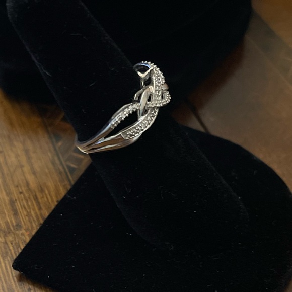 Sterling Silver Fashion Ring Size 7 - Picture 3 of 6